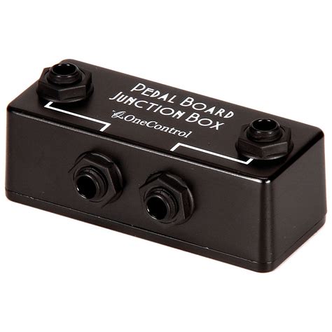 one control junction box review|pedal board junction box.